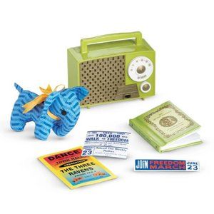 American Girl Melody's Bedroom Accessories for 18" Dolls NEW in Box! Elephant